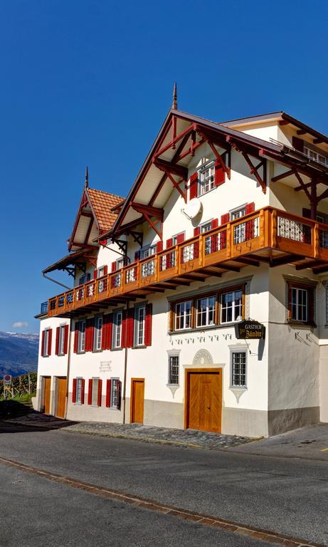 Gasthof Zur Buendte Jenins Exteriör bild
